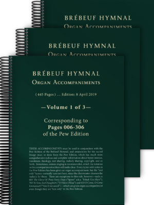 Brébeuf Hymnal Organ Accompaniment